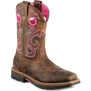 Irish Setter Work Boots, womens outdoor boots, womens work boots, waterproof boots, womens leather boots, bear shoe, bear shoes, pull on boots